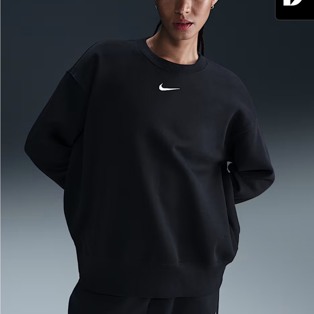 Nike Black Crewneck Sweatshirt